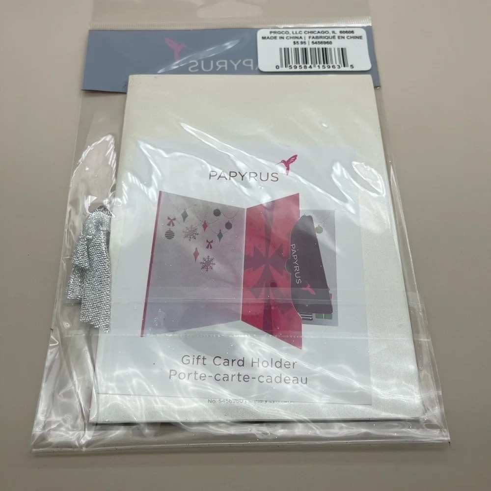 Papyrus Shopping 🛍️ Gift Card Holder, NWT (For Bundles Only)